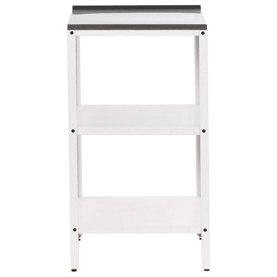 Beliani - Cuisine de jardin Acier Blanc VILAMA - 50x50x90- Beliani - Image 4