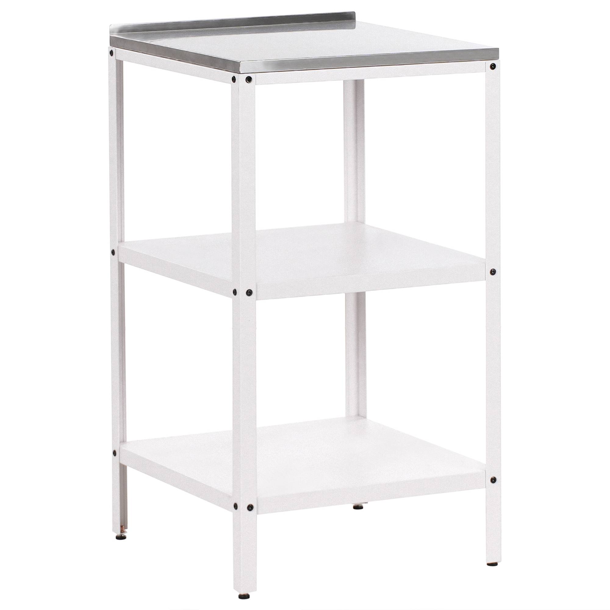 Beliani - Cuisine de jardin Acier Blanc VILAMA - 50x50x90- Beliani - Image 2