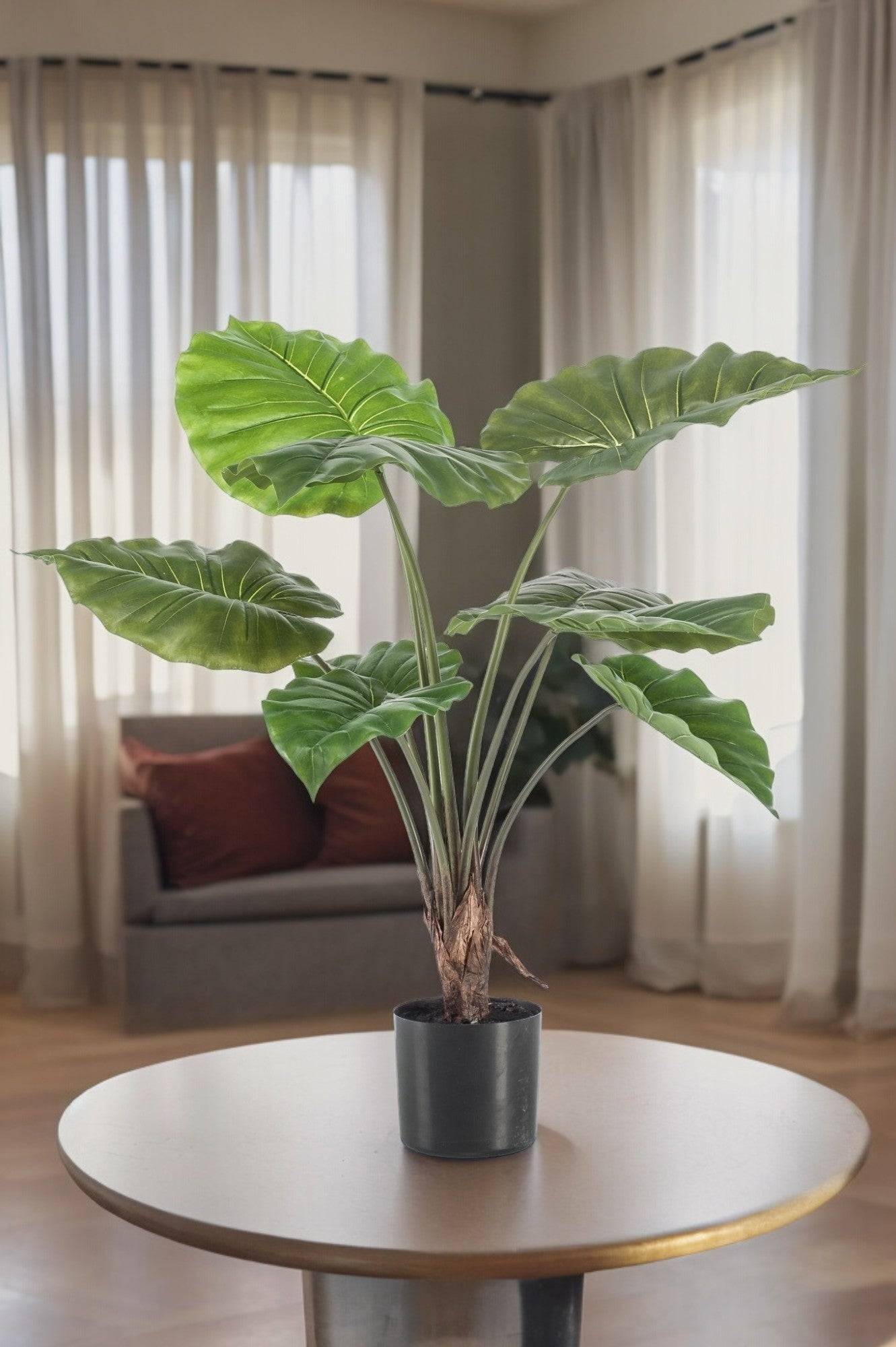 La Green Touch - Alocasia plante artificielle - h70cm, Ø12cm- La Green Touch - Imagen 1