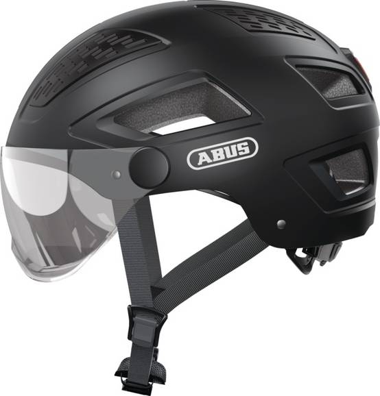Casque urbain HYBAN 2.0 Ace Velvet Black ABUS - Taille L - Noir - 0078507