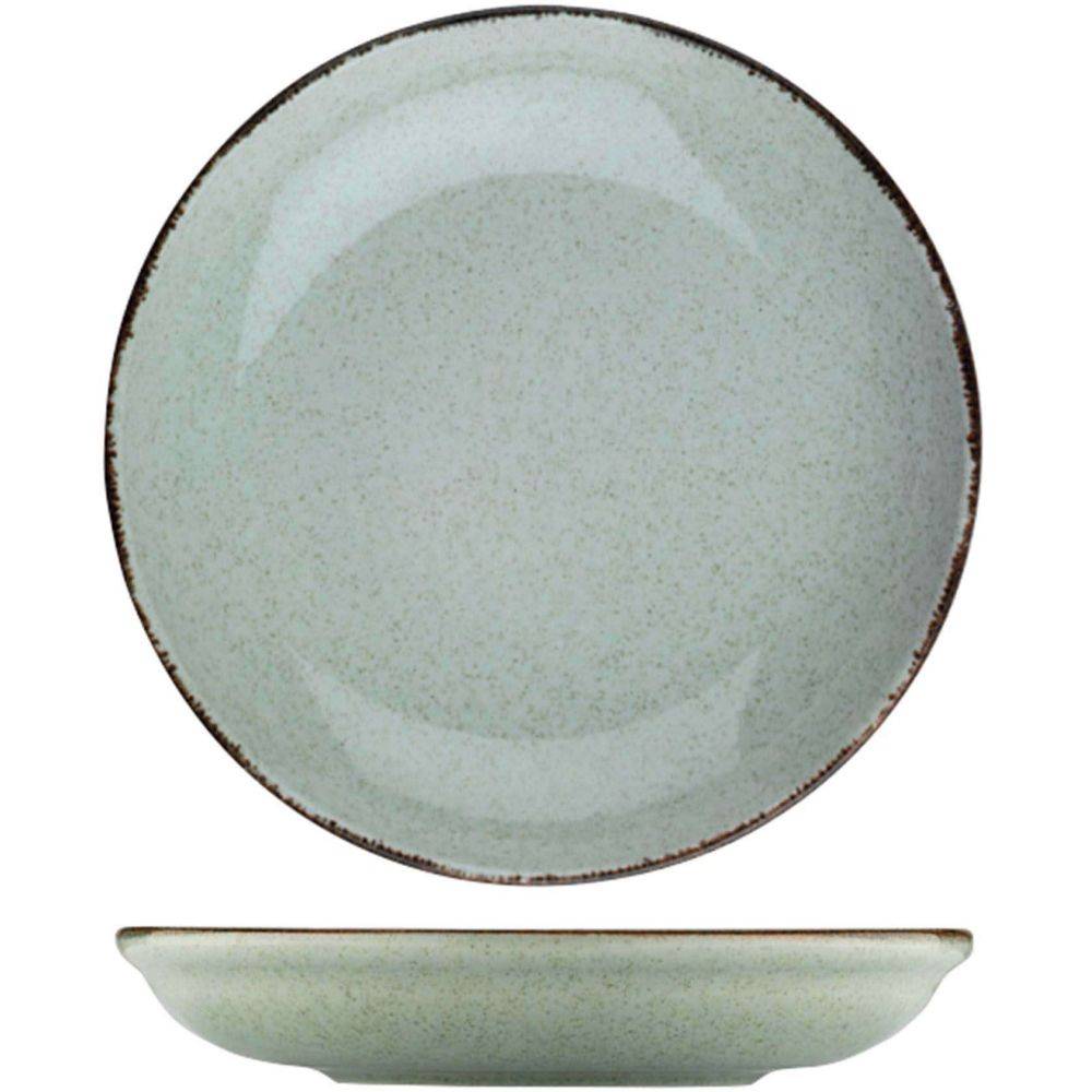 Hanah Home - Service de table en porcelaine Spot 24 pièces Vert - Imagen 4