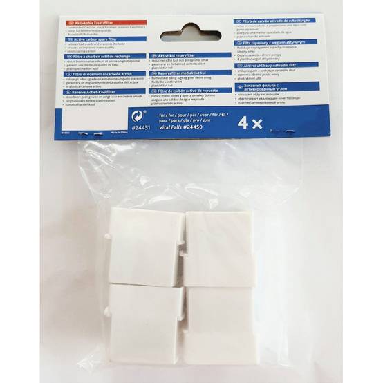 4 Filtres de rechange au charbon actif pour fontaine a chat : 24450 - Image 5