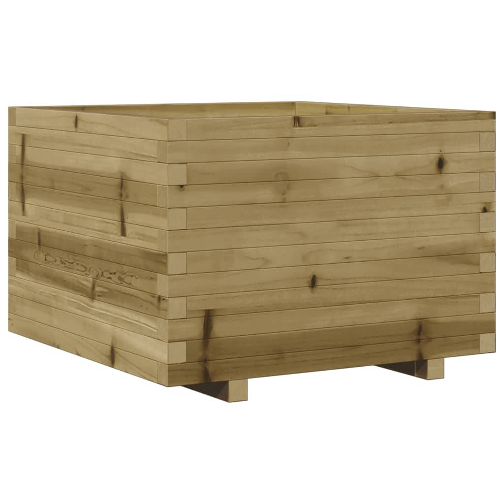 Maison Chic - Jardinière, Bac à fleurs, Pot de fleurs 70x70x49,5 cm bois de pin imprégné-JU13903 - Imagen 1