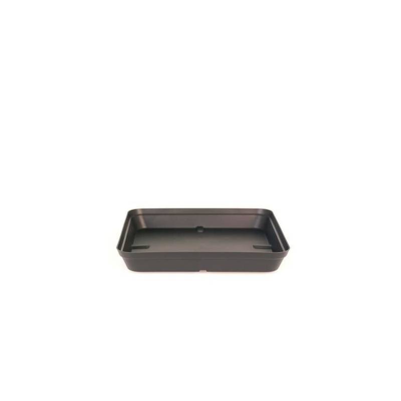Artevasi Soucoupe Capri Carree - 34 X 34 X 4,5 Cm - Gris Anthracite - Image 1