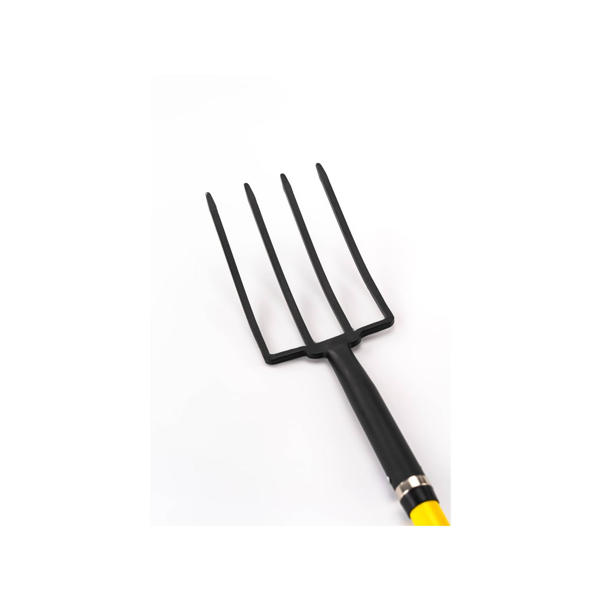Fourche à bêcher pour jardin - Suan - 4 dents - Manche en fibre de verre - Poignée confort - Image 2