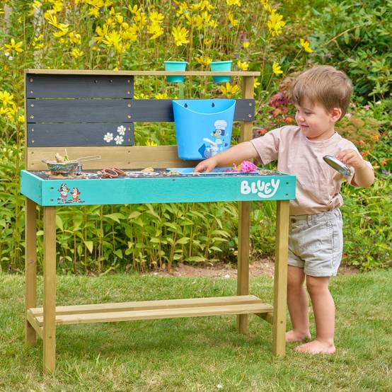 Cuisine d'extérieur Bluey pour enfant bois FSC® - Image 4