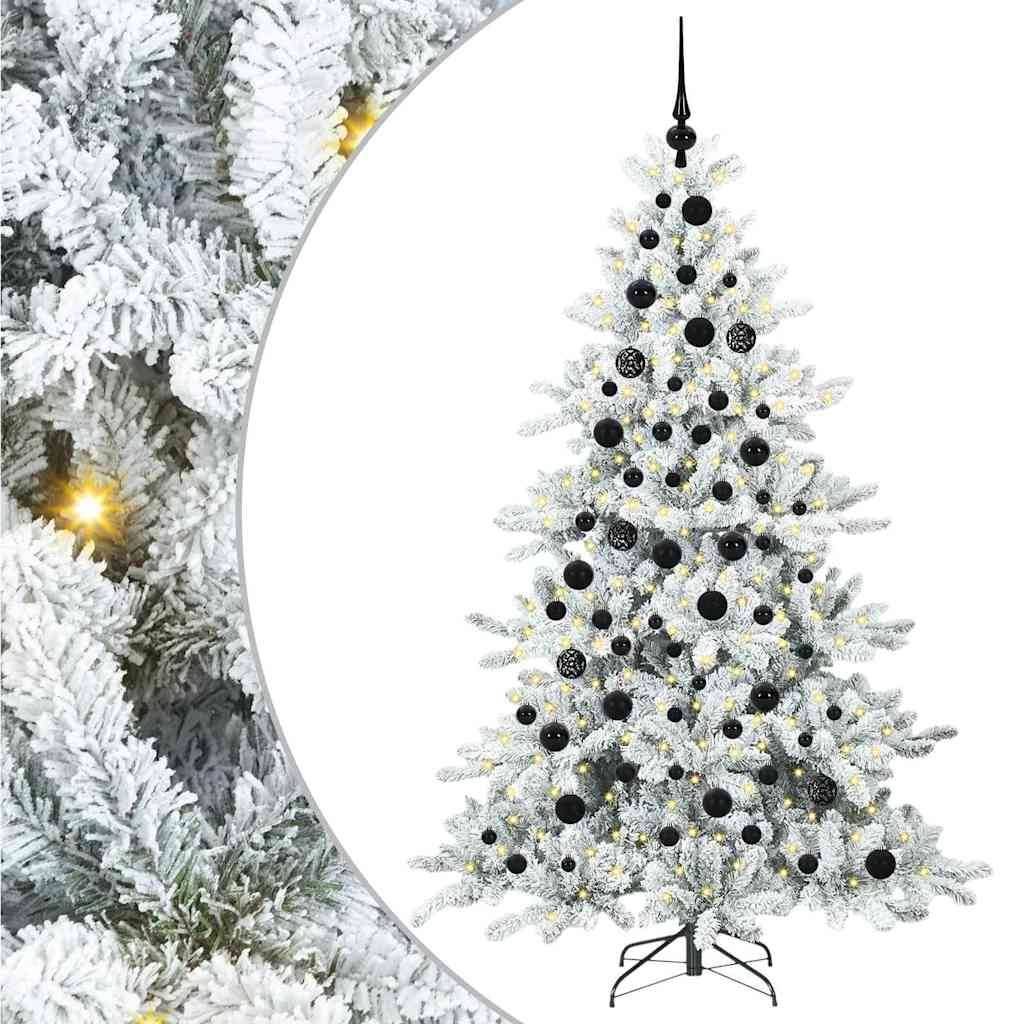 Vidaxl - Sapin de Noël Artificiel à Branches Articulées Blanc 180 cm vidaXL 3397719 - Image 2