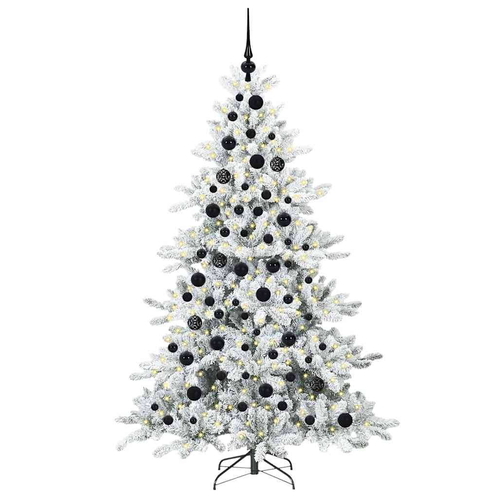 Vidaxl - Sapin de Noël Artificiel à Branches Articulées Blanc 180 cm vidaXL 3397719 - Image 4