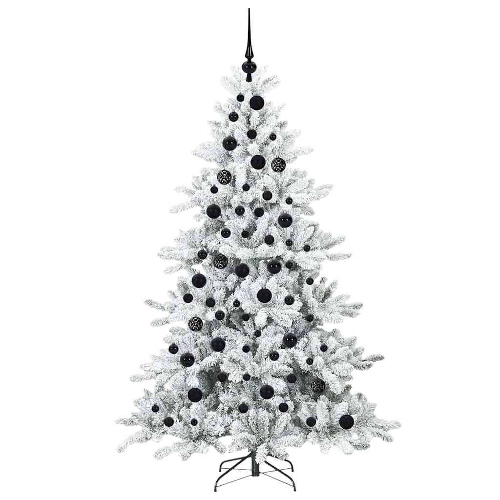 Vidaxl - Sapin de Noël Artificiel à Branches Articulées Blanc 180 cm vidaXL 3397719 - Image 5