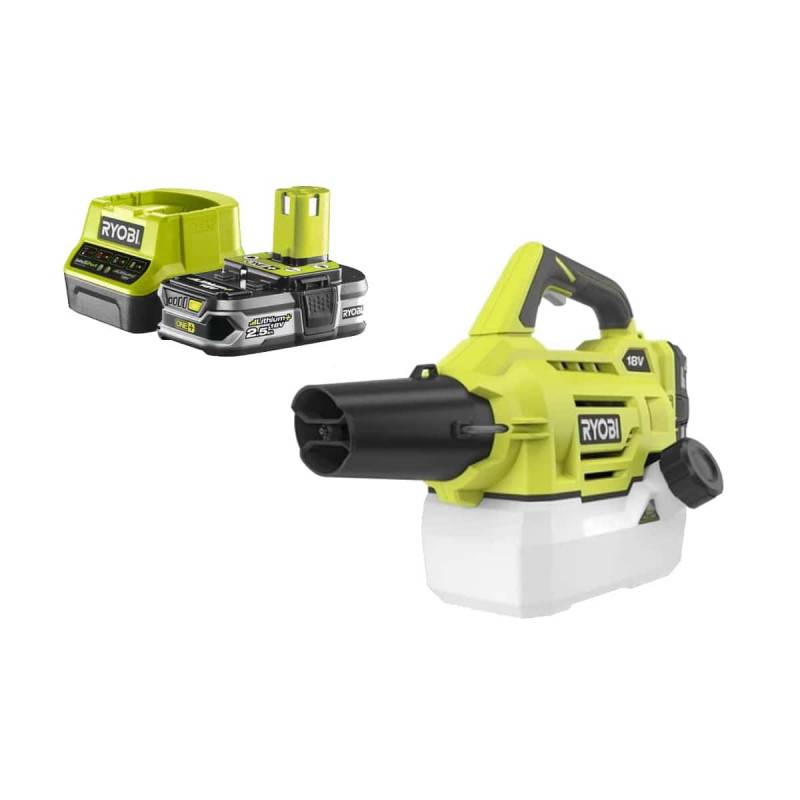 Ryobi - Pack RYOBI Brumisateur RYOBI 18V One Plus 2L - RY18FGA-0 - 1 Batterie 2.5Ah - 1 Chargeur rapide RC18120-125 - Image 1