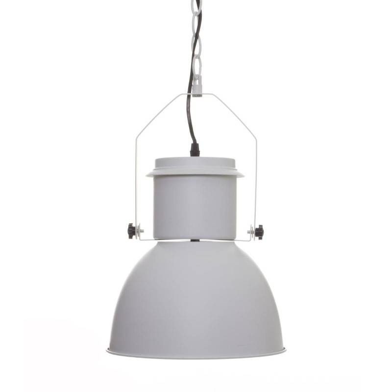 Suspension métal blanc style lanterne Atmosphera - Image 1