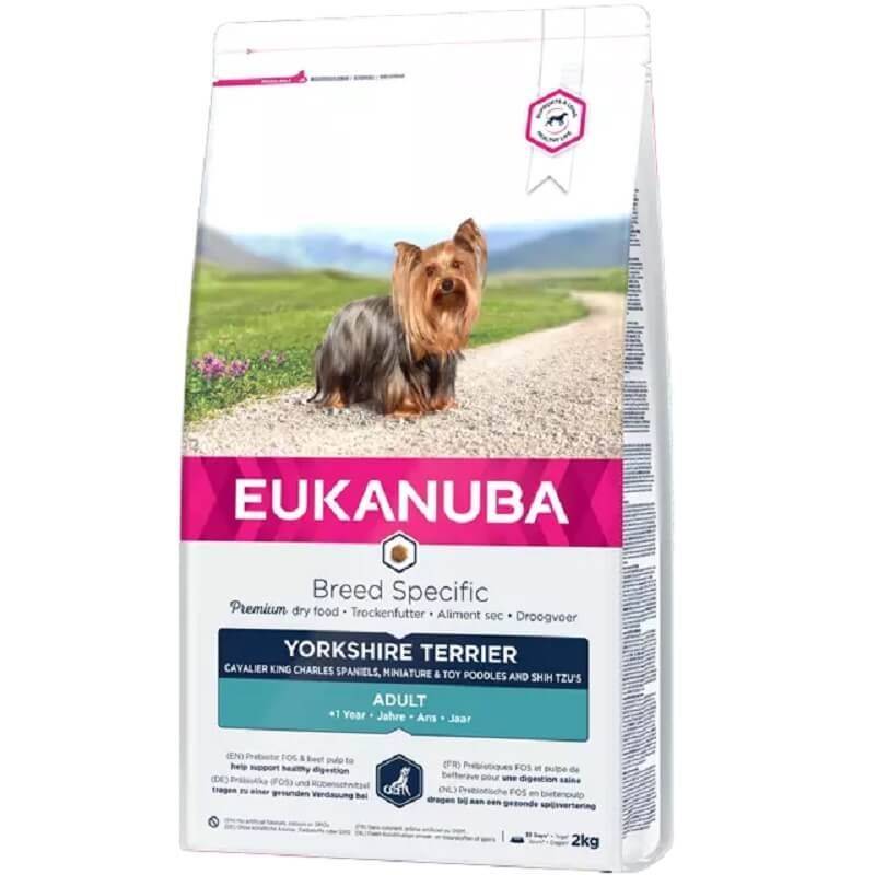 Eukanuba - CROQUETTES CHIEN ADULT YORKSHIRE TERRIER - EUKANUBA 2 kg