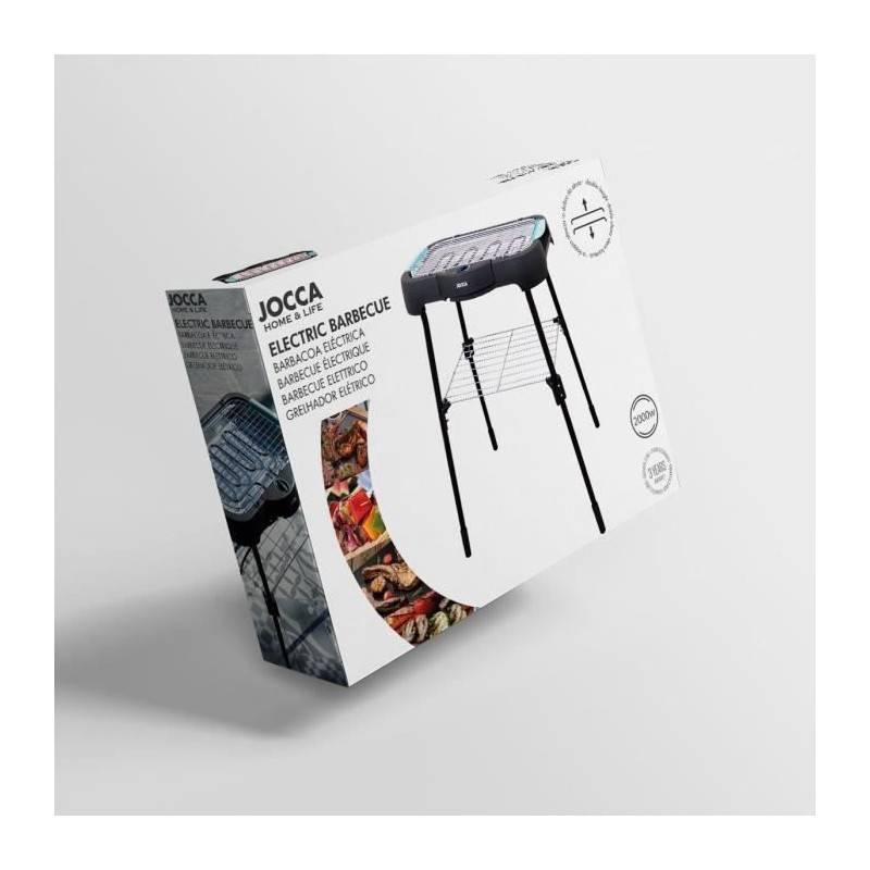 Barbecue Sur Pieds - électrique - Jocca - 2379 - Noir - Image 6
