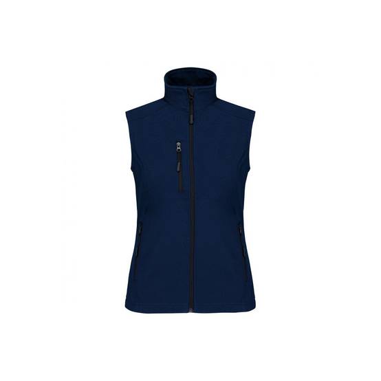 Bodywarmer Softshell femme Kariban imperméable Marine 4XL - Image 1