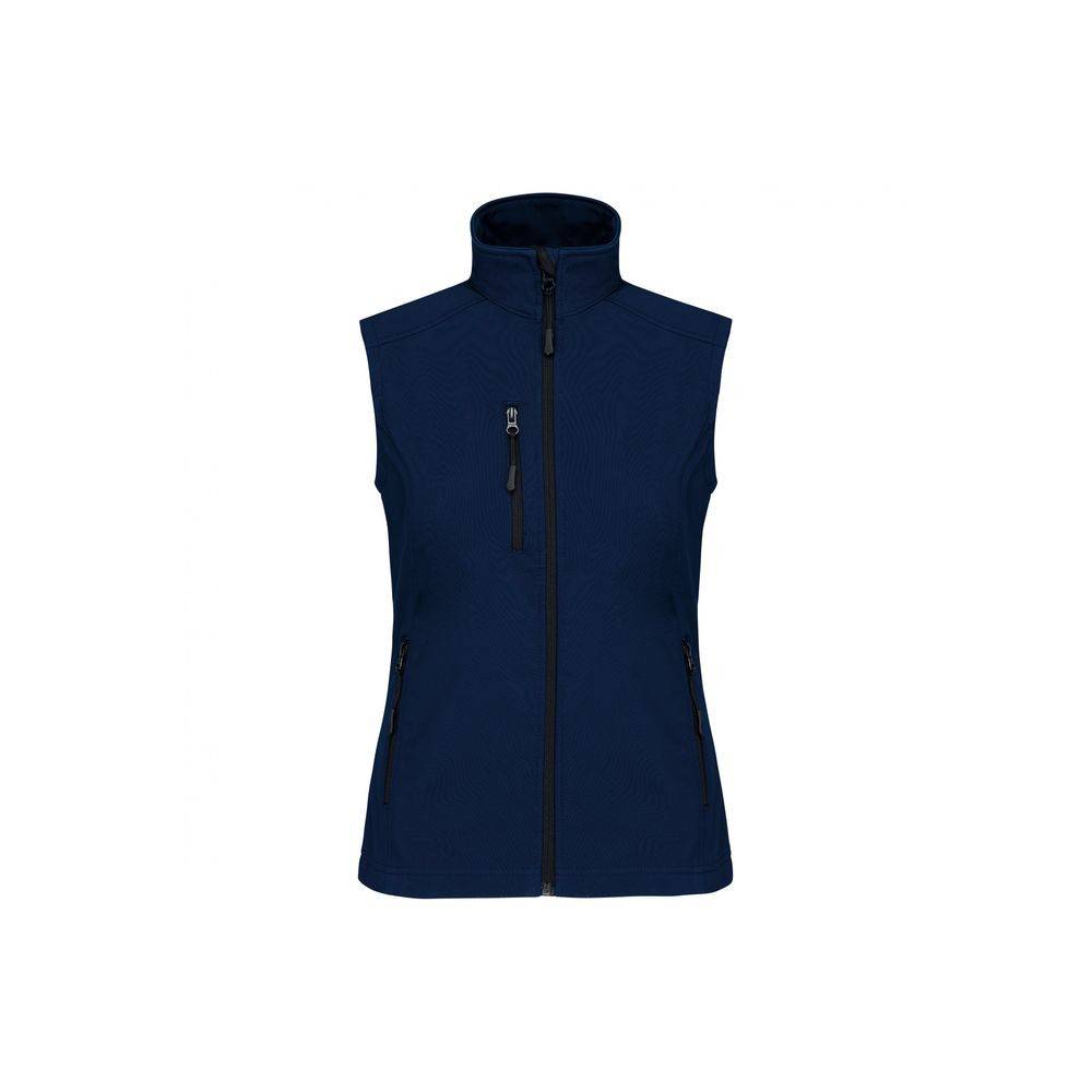 Bodywarmer Softshell femme Kariban imperméable Marine 4XL - Image 1