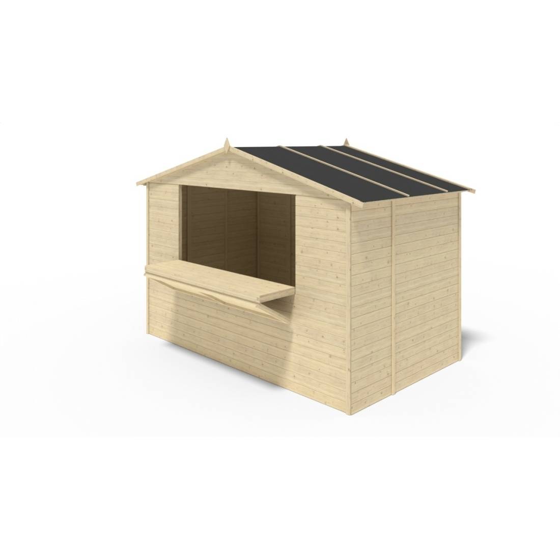 Altanka - Kiosque/ stand de marché/ de vente 5.72 m2 - 3.11x1.84 m - 19 mm - DOM606 - ALTANKA - Imagen 6