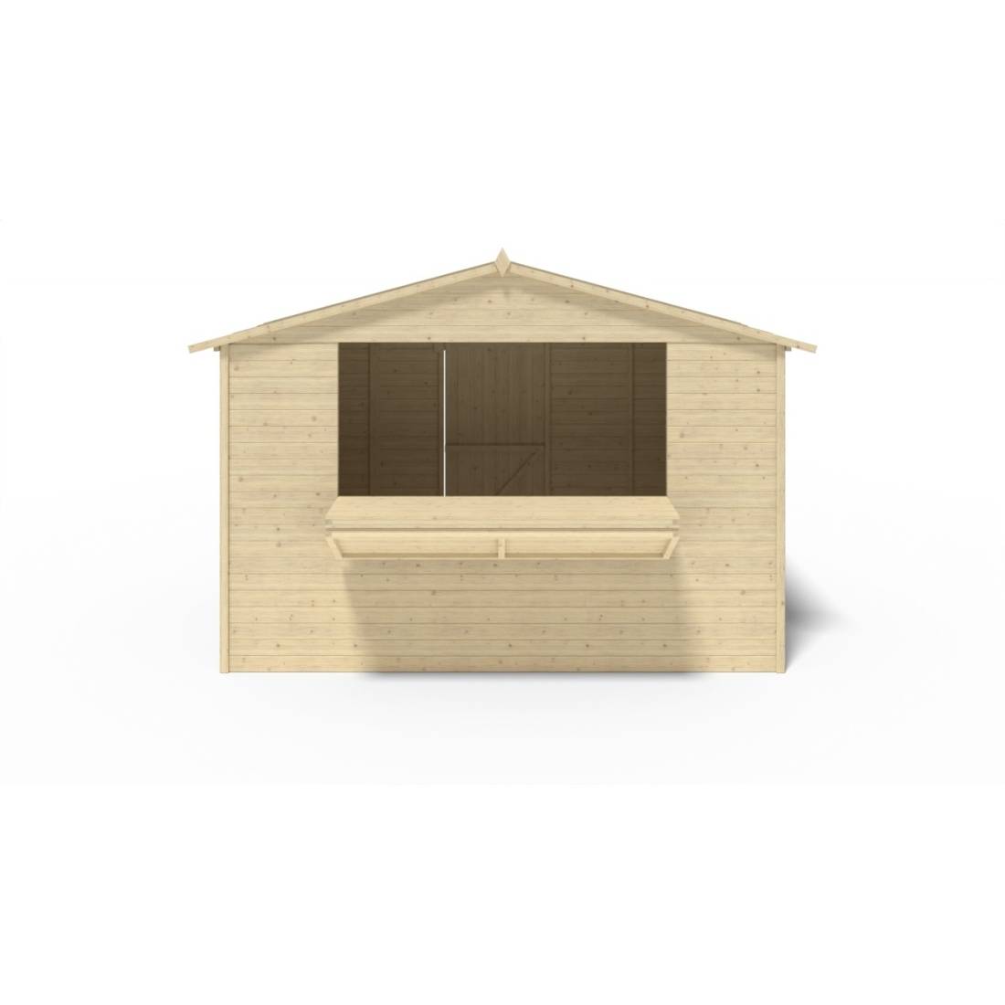 Altanka - Kiosque/ stand de marché/ de vente 5.72 m2 - 3.11x1.84 m - 19 mm - DOM606 - ALTANKA - Imagen 5