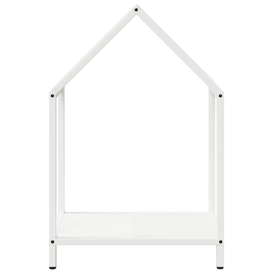 Porte-bûches en acier pour cheminée intérieure Blanc 40x25x60 cm – ComfortXL Outdoor Living - Image 5