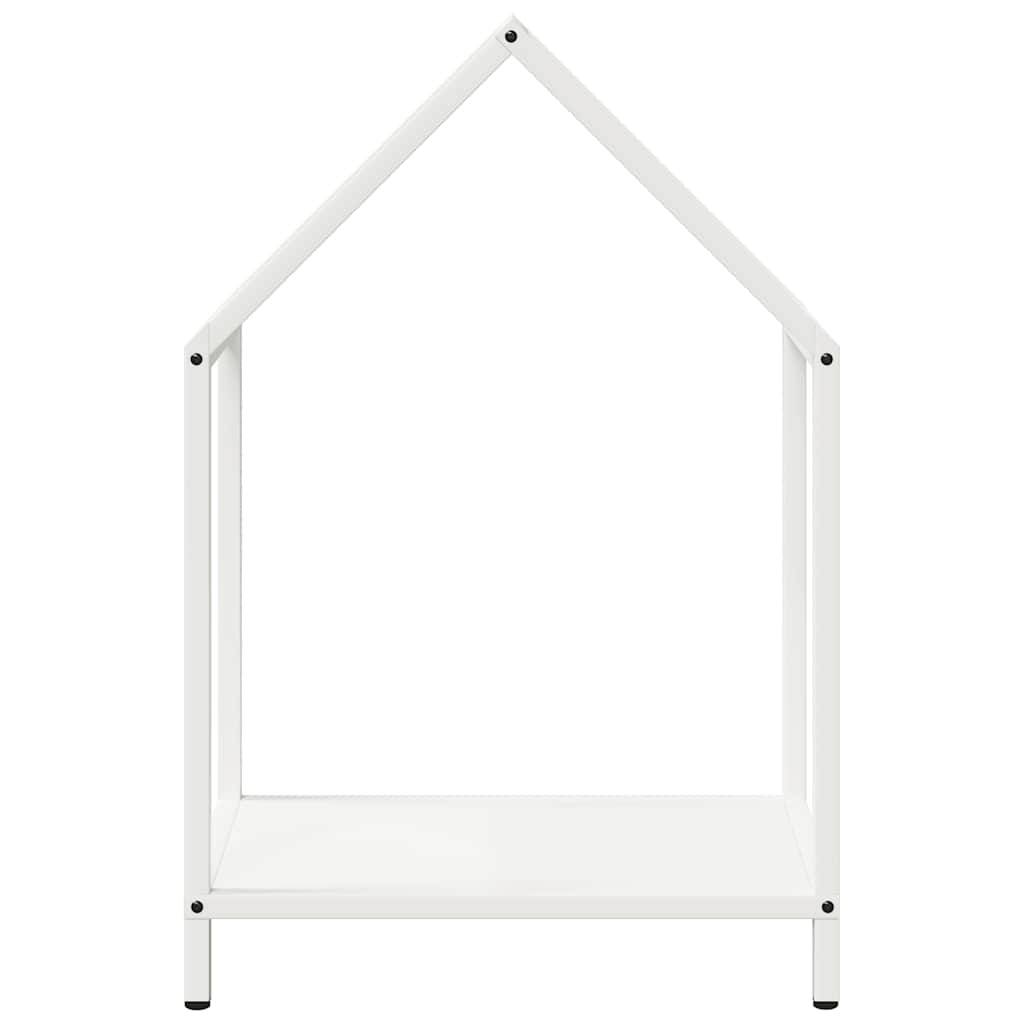 Porte-bûches en acier pour cheminée intérieure Blanc 40x25x60 cm – ComfortXL Outdoor Living - Image 5