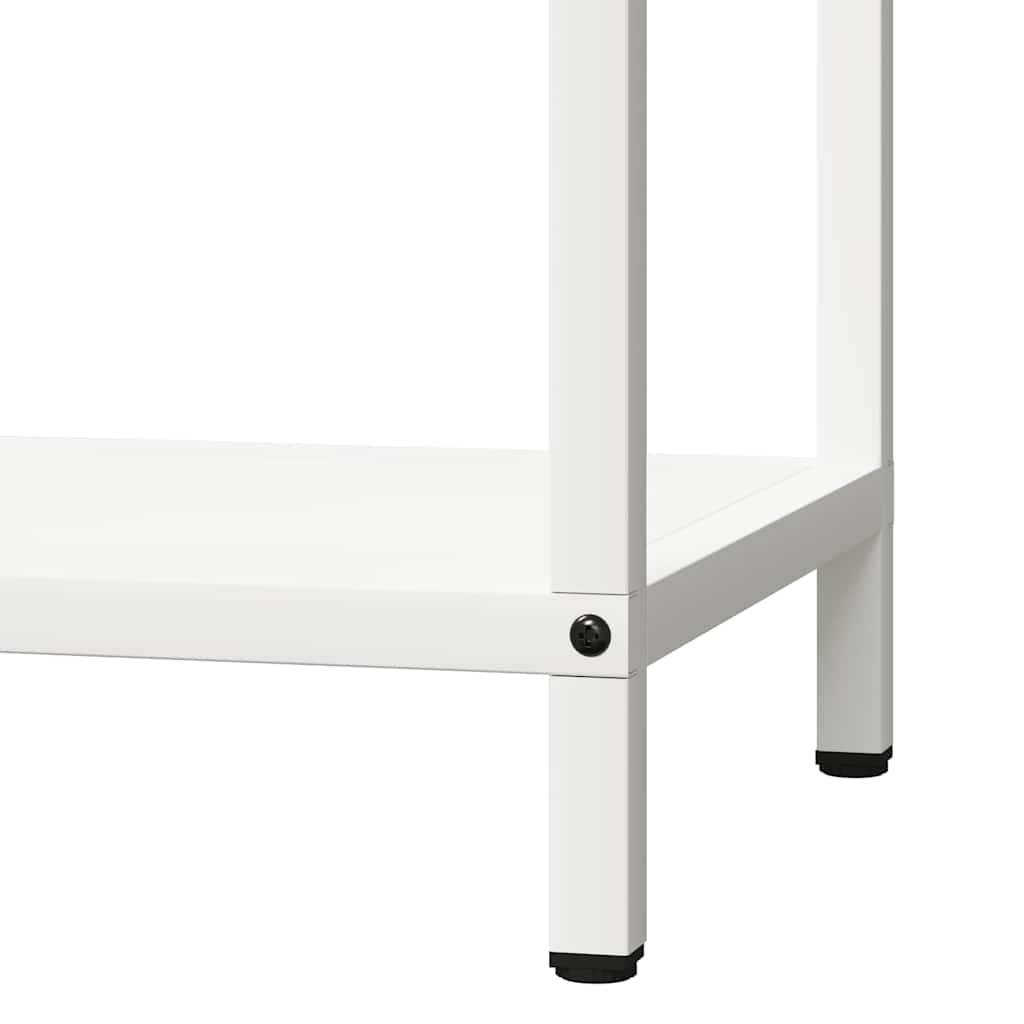 Porte-bûches en acier pour cheminée intérieure Blanc 40x25x60 cm – ComfortXL Outdoor Living - Image 8