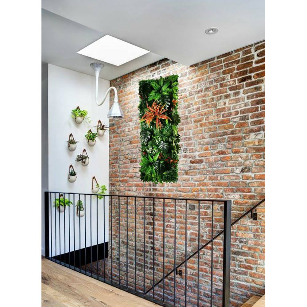 Dare Win Store - Panneau mural décoratif en plantes artificielles 40x121 cm - Imagen 2