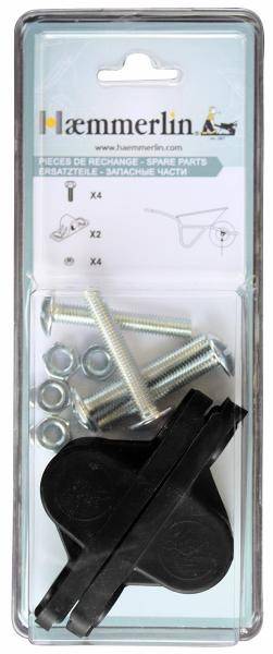 Haemmerlin - Paire de coussinets  polyamide ø 21 mm Haemmerlin