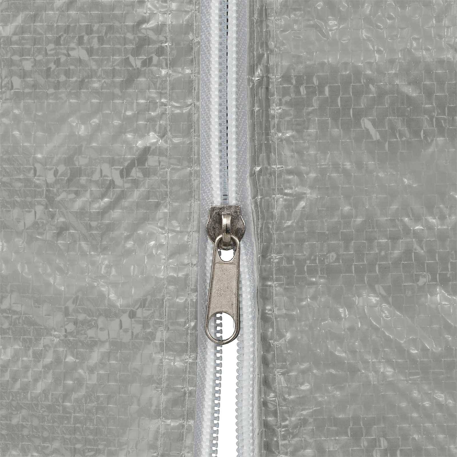 Mur de tente de fête PE et acier gris clair 400 x 195 cm, Poids:1.76kg - PANGIVO - Image 4