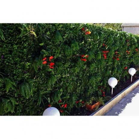 James Grass - France Green - Mur végétal artificiel Tropical 1m x 1m, Surface  28 m² - Imagen 2