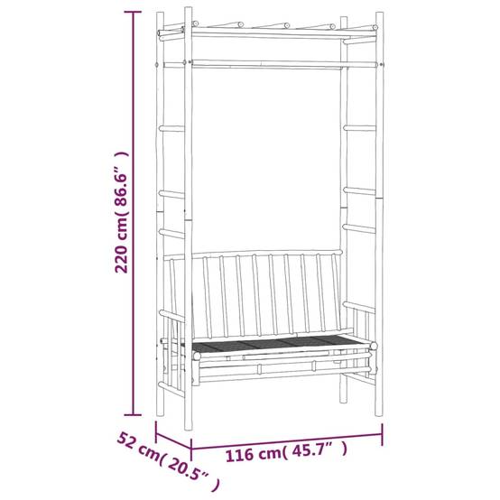 Pergola Prolenta Ice 116 X 52 X 220 cm - Prolenta Premium - Image 6
