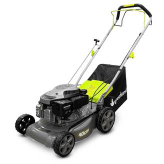 Greatland - Tondeuse thermique tractée 144 CC - 400mm - Bac 40 litres