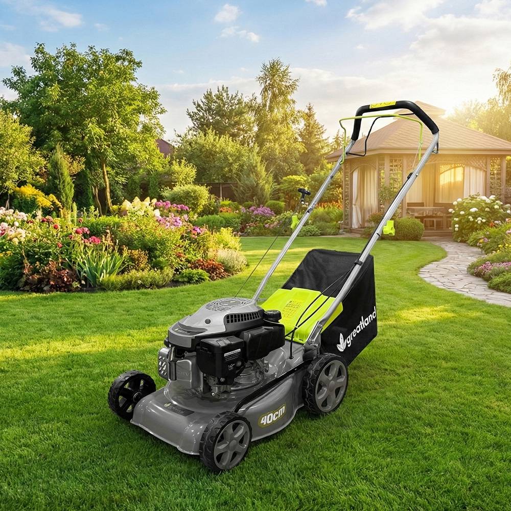 Greatland - Tondeuse thermique tractée 144 CC - 400mm - Bac 40 litres - Image 5
