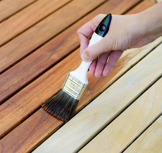Lasure Blanche Imperméabilisante Bois Brut WoodGuard Color Saturateur Protecteur Eau Gel Formule Végétale 1L 8m2 - Image 2