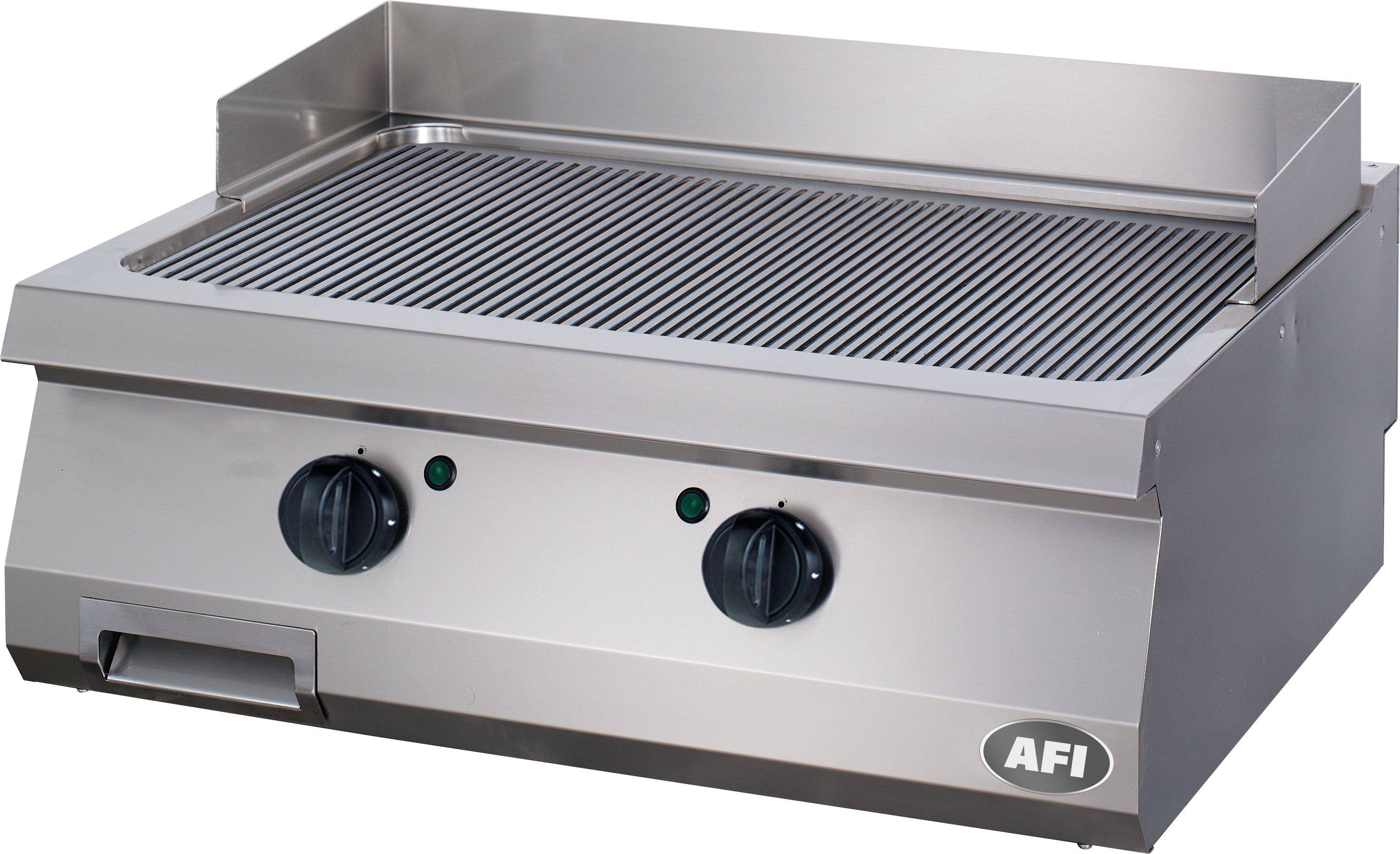 Grill Électrique Double à Poser Rainuré - Acier Carbone ou Chrome - Série 700 - AFI Collin Lucy - - Image 1