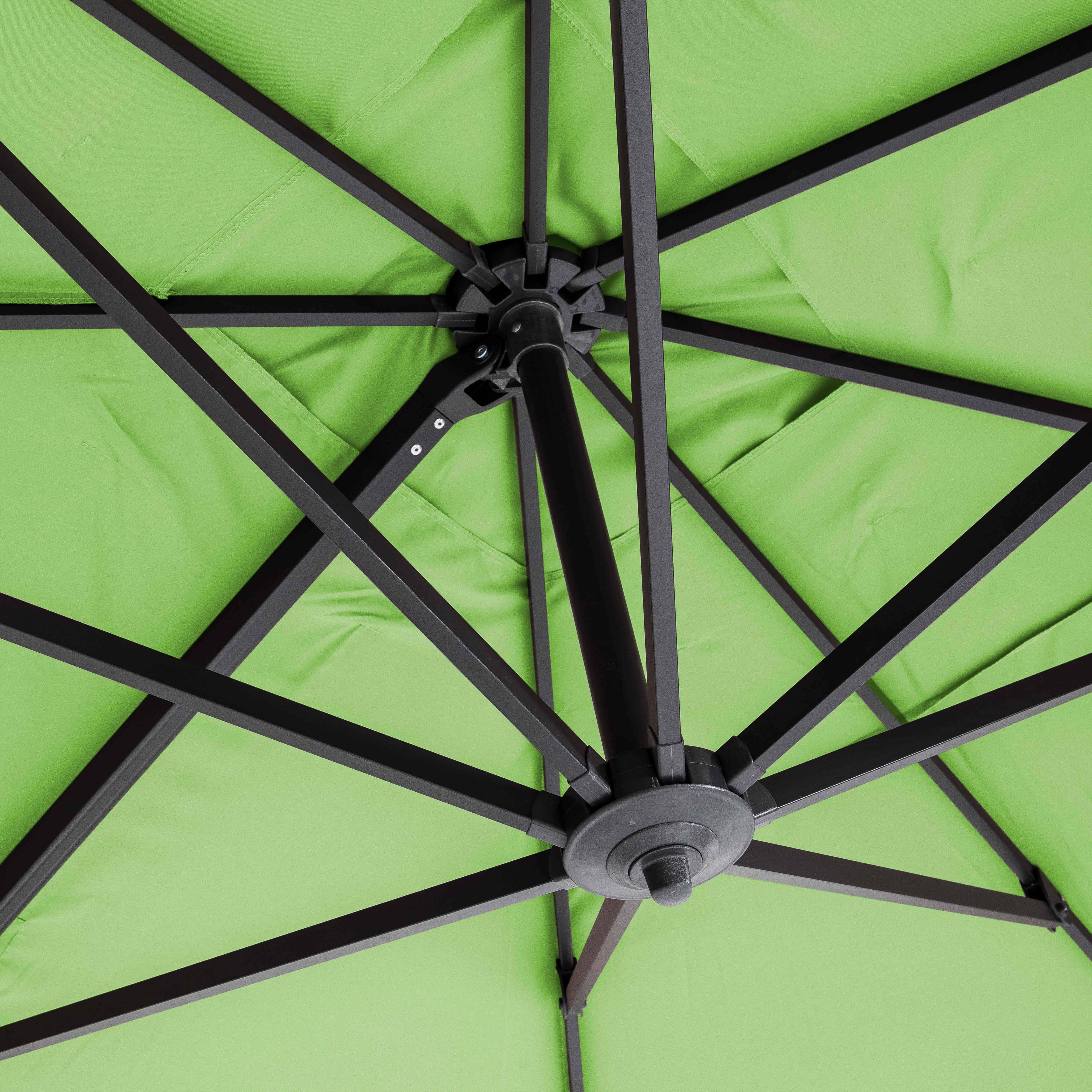 Oviala - Toile pour parasol déporté 2x3m vert Amalya - Oviala - Imagen 3
