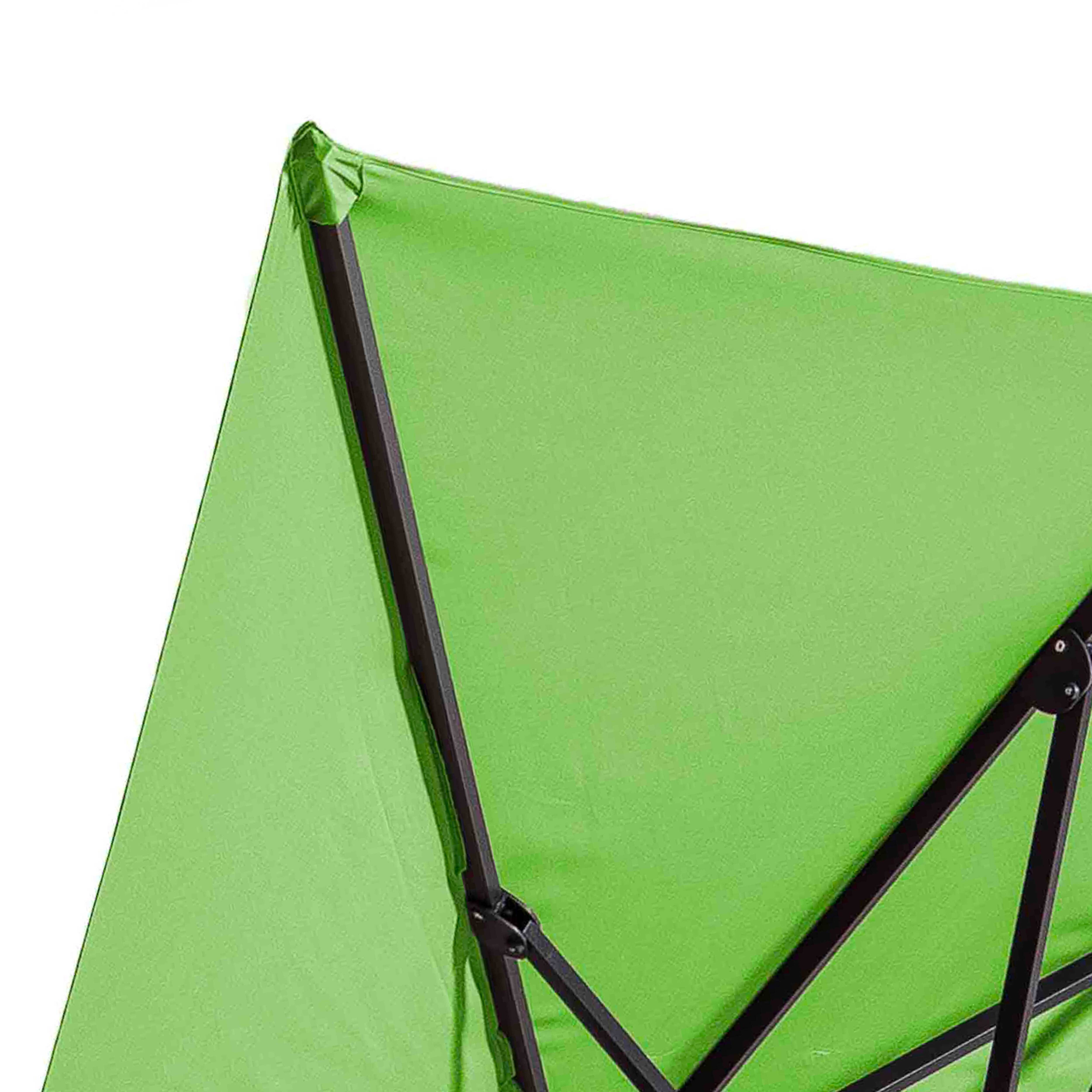 Oviala - Toile pour parasol déporté 2x3m vert Amalya - Oviala - Imagen 2