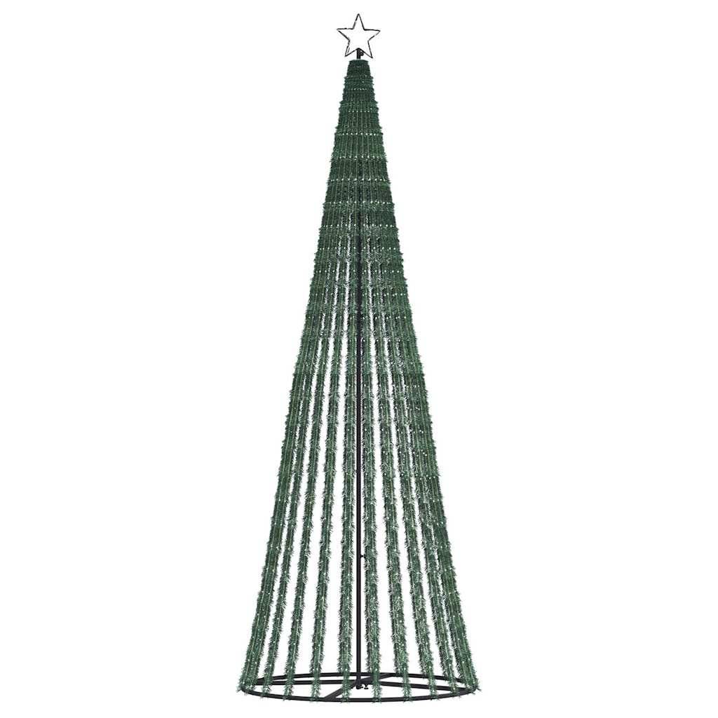 Sapin De Noël - Arbre de Noël lumineux conique 475 LED blanc froid 247 cm - Image 4