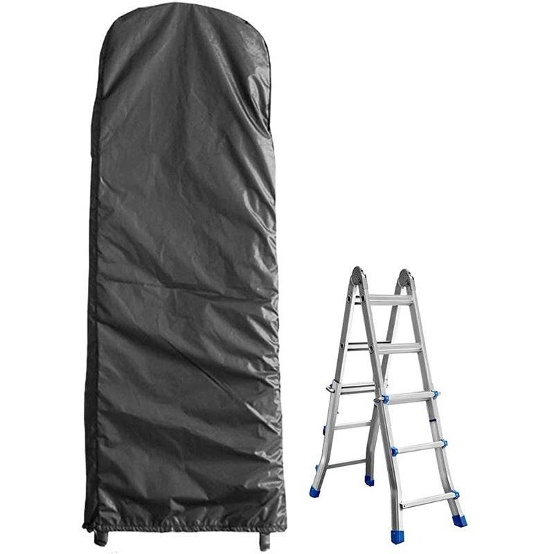 IntiMeg - Housse de Protection Escabeau, Protection D'échelle 100% Étanche Anti-UV Résiste À L'humidité Matériau en Polyester, 50x174x65 cm IntiMeg - Image 4
