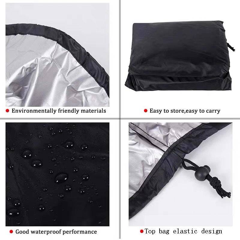 IntiMeg - Housse de Protection Escabeau, Protection D'échelle 100% Étanche Anti-UV Résiste À L'humidité Matériau en Polyester, 50x174x65 cm IntiMeg - Image 3