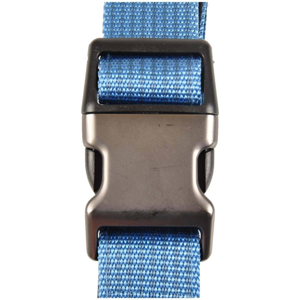 Collier Jannu bleu réglable de 55 à 75 cm 38 mm taille XXL pour chien - Image 6