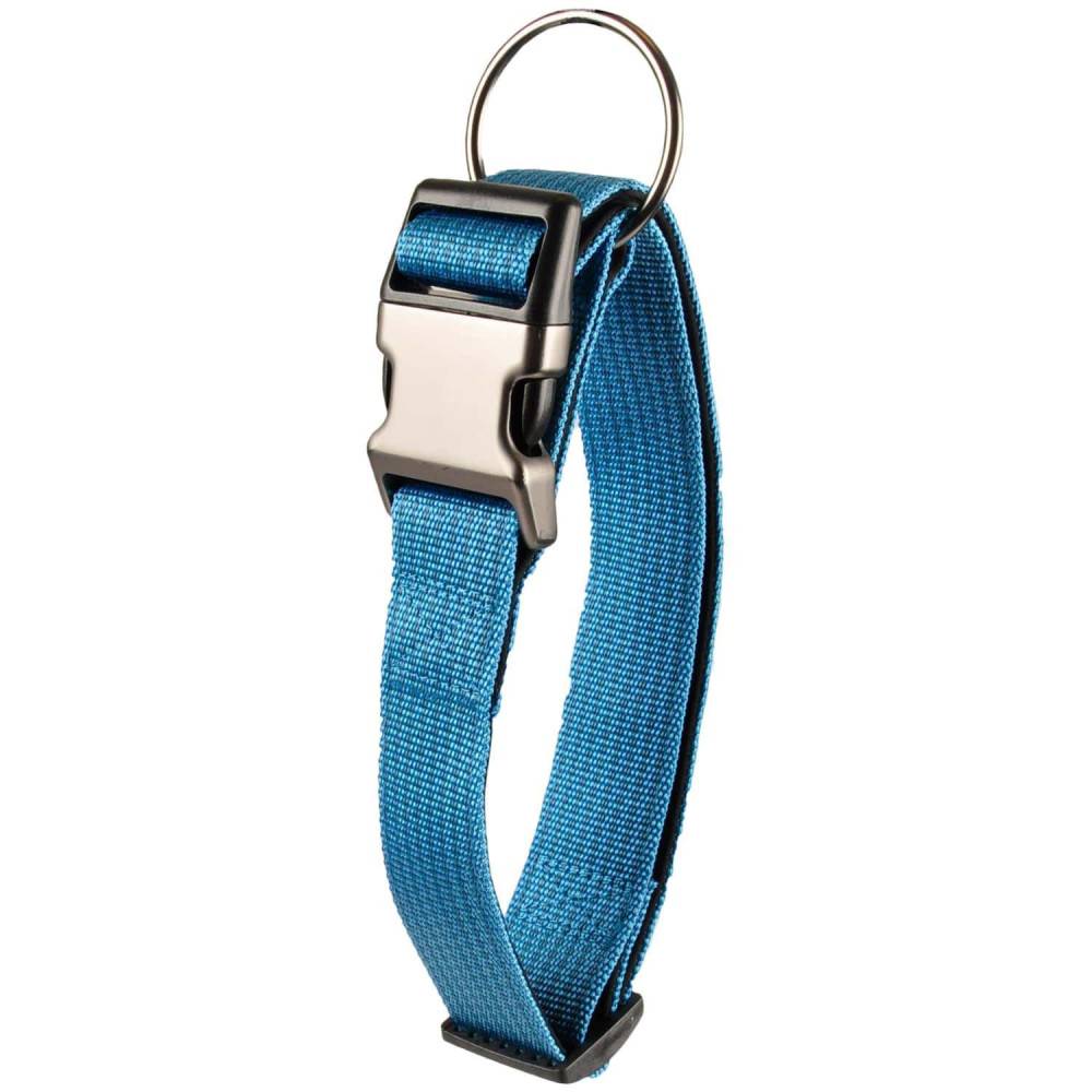 Collier Jannu bleu réglable de 55 à 75 cm 38 mm taille XXL pour chien - Image 3