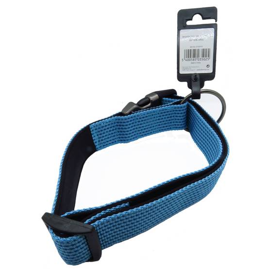 Collier Jannu bleu réglable de 55 à 75 cm 38 mm taille XXL pour chien - Image 4