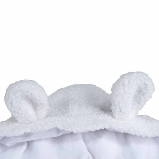 Love Story - Veste Doudou pour Chien "Wooly" 35cm Écru - Image 2