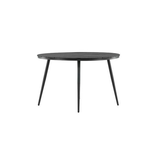 Table de Jardin Ronde "Break" 120cm Noir - Image 2