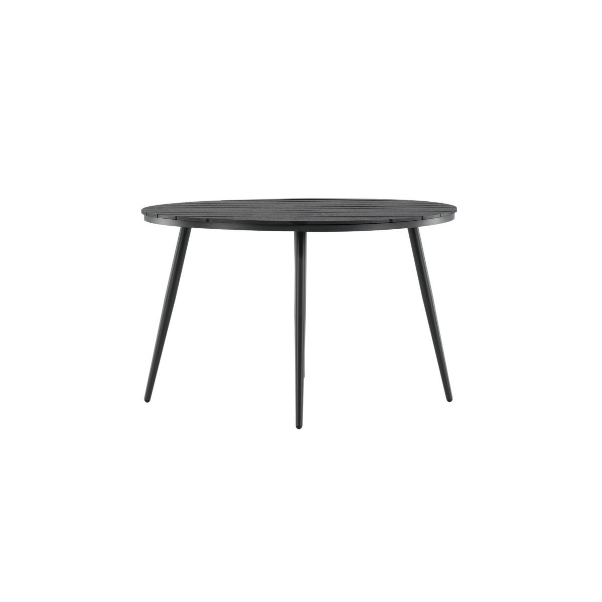 Table de Jardin Ronde "Break" 120cm Noir - Image 2