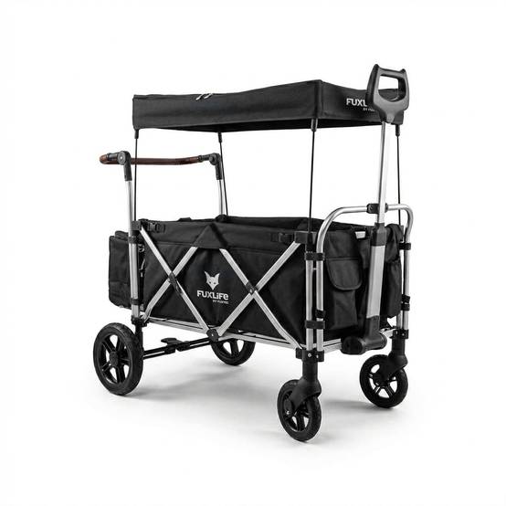 Chariot Pliable Premium FUXLIFE FX-CTL900 avec Toit Solaire & Suspensions - Image 4
