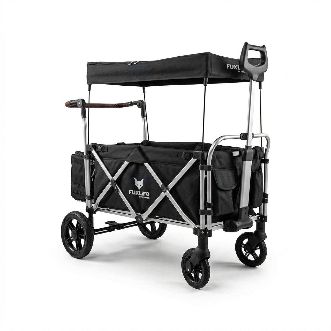 Chariot Pliable Premium FUXLIFE FX-CTL900  avec Toit Solaire & Suspensions - Image 4
