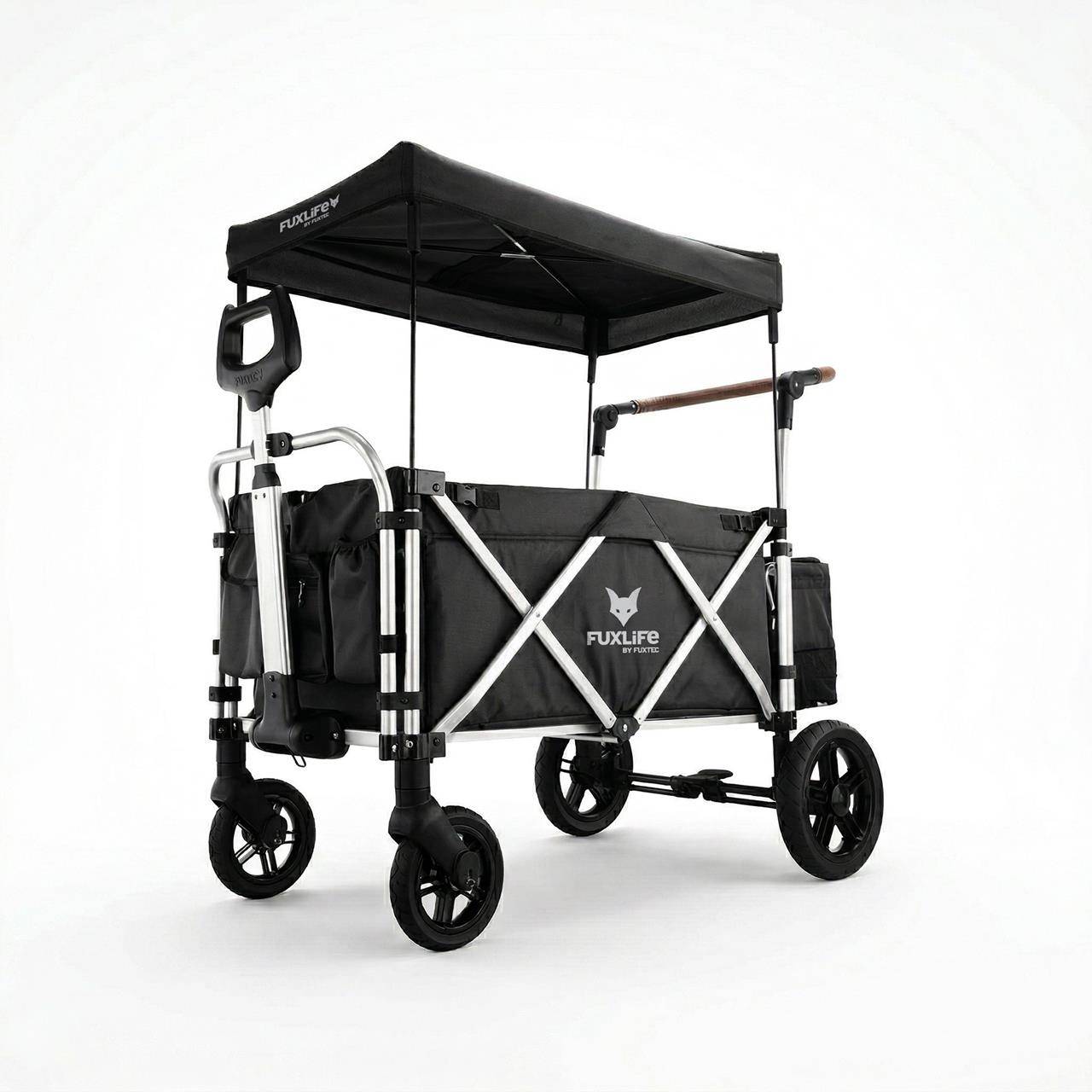 Chariot Pliable Premium FUXLIFE FX-CTL900  avec Toit Solaire & Suspensions - Image 2