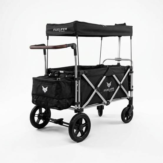 Chariot Pliable Premium FUXLIFE FX-CTL900 avec Toit Solaire & Suspensions - Image 3
