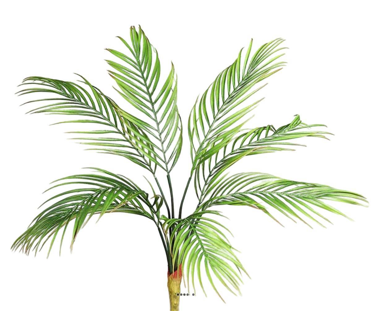 Artificielles - Piquet de 8 feuilles de Palmier Phoenix artificielles H 65 cm D 60 cm - Imagen 1