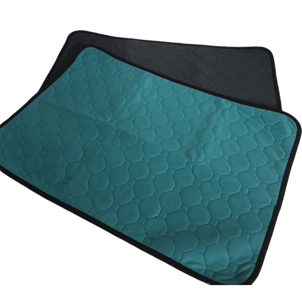Animallparadise - 2 Tapis éducateur lavable et réutilisable L 85 x 51 cm gris vert  pour chien - Imagen 2